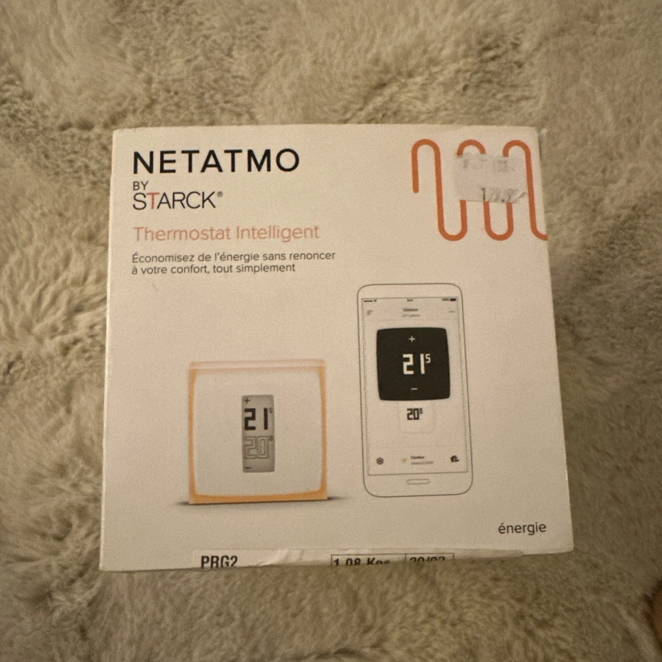 Netatmo Thermostat Intelligent und energieeffizient Smart WiFi