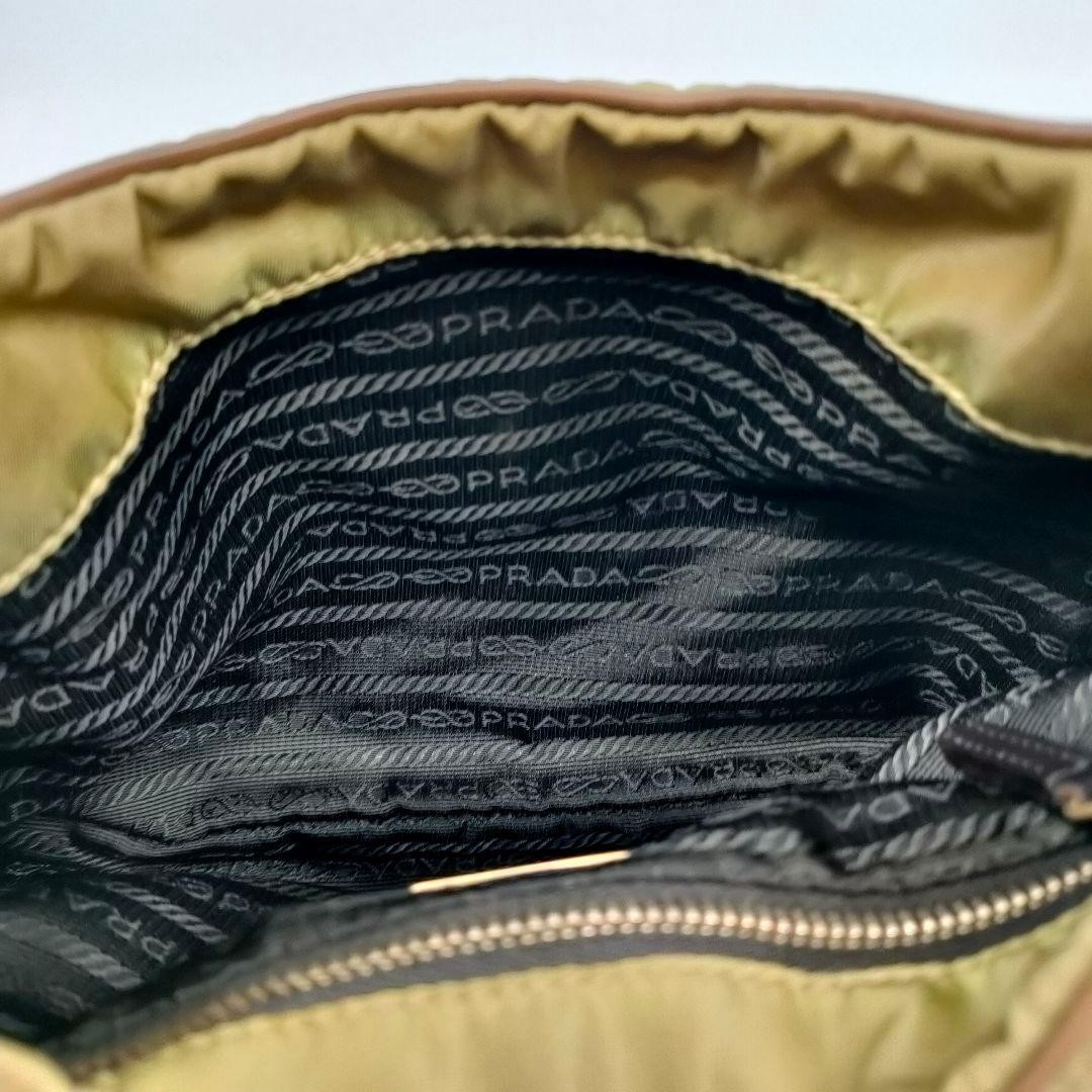 PRADA Turn Lock Mini One Shoulder Nylon Shoulder Bag thumbnail 12
