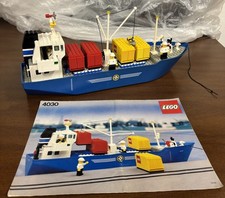 LEGO 4030 Nave container Completo con istruzioni