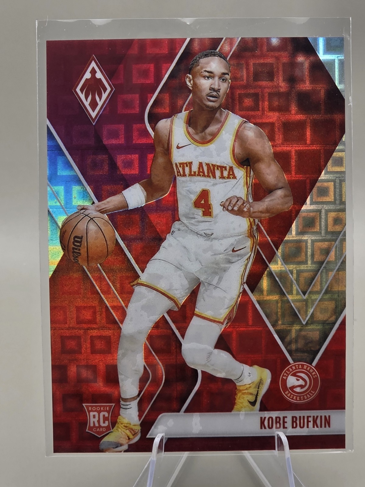 2023-24 Panini Phoenix Rookies FOTL Red Pandora 7/11 Kobe Bufkin #284 Rookie RC