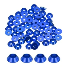 M3 Cone Cup Washers,Anodized Aluminum Gaskets Cup Head Washer Gasket for Scre...
