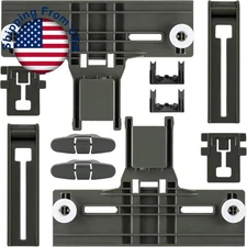 W10350375 Dishwasher Top Rack Adjuster W10712395 10 Packs for whirlpool kenmore.