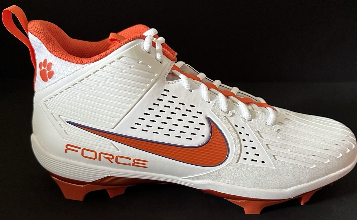 Nike Air Force Savage Pro Clemson Tiger Football Cleat MenSz 14 New  FJ5748-108