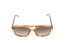 WMP Sydney Brown Aviator Polarized Sunglasses 54-20-144