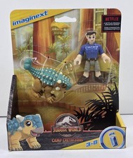 Jurassic World imaginext Camp Cretaceous Bumpy and Ben Figure
