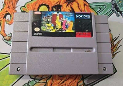 Pugsley's Scavenger Hunt (Super Nintendo SNES) Tested - Authentic