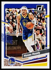 Moses Moody 2023-24 Donruss #84 Golden State Warriors