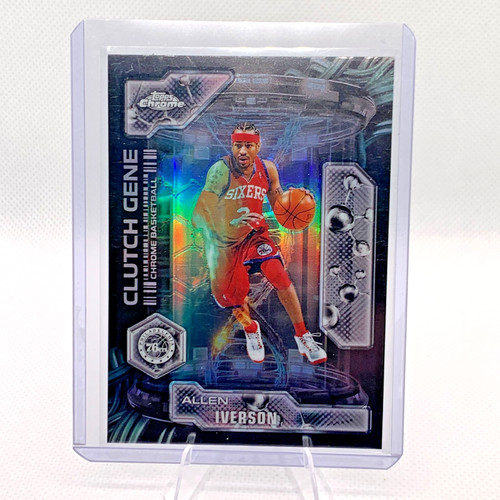 2025 Topps Chrome Allen Iverson Refractors (RAW)