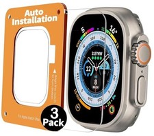 3 Pack Screen Protector Compatible with Apple Watch Ultra 3 49mm Transparent
