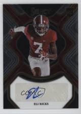 2023 Panini Select Draft Picks Rookie Signatures Eli Ricks #RS-ELI Auto 1j4c
