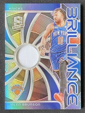 Jalen Brunson 2023-24 Panini Spectra Brilliance Jersey Silver /149 #BRI-BRU