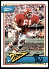 2018 Panini Classics #139 Curley Culp