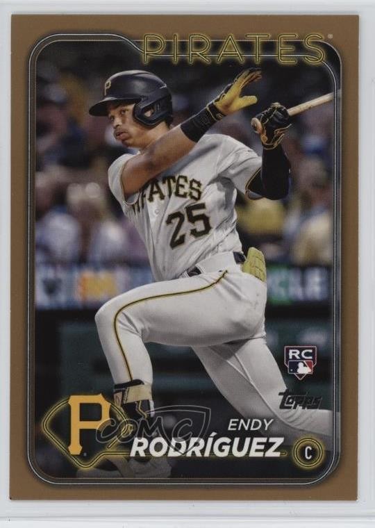 2024 Topps Series 1 Gold 1287/2024 Endy Rodriguez Endy RodrÃguez #3 05k6