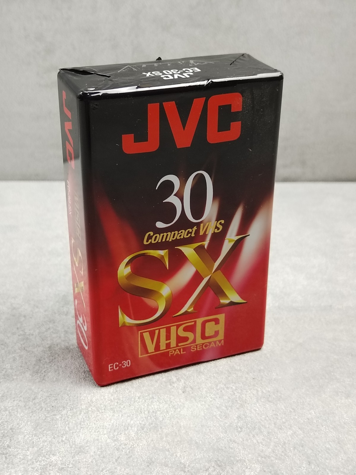 1x JVC SX 30 VHS-C Compact Camcorder Video Tape Cassette EC-30 SX New Sealed