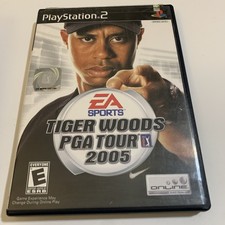 Tiger Woods PGA Tour 2005 Sony PS2 PlayStation 2 & Manual