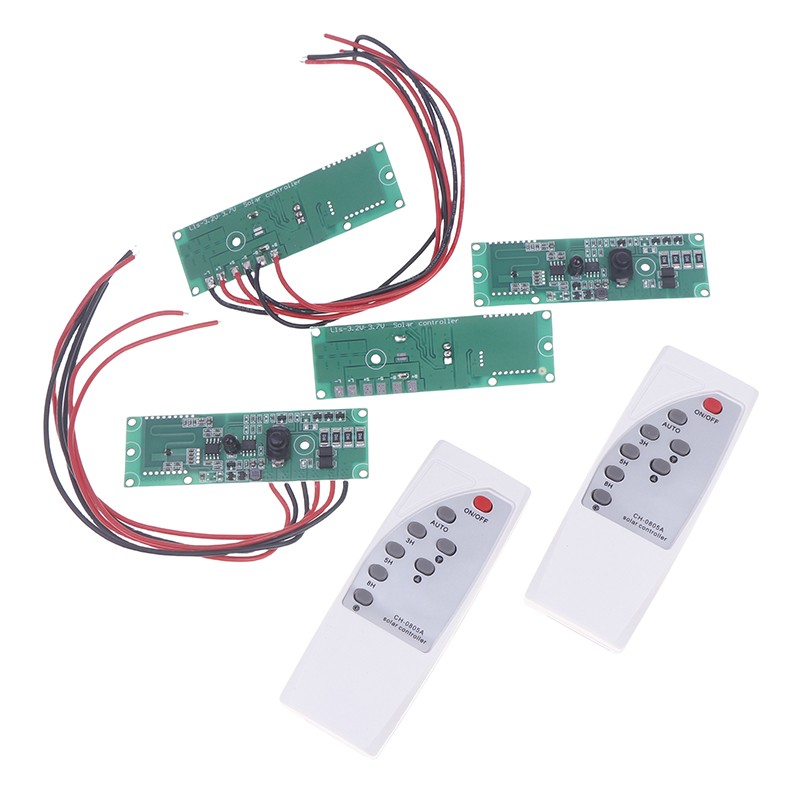 3.2V 3.7V Solar Wall Lamp Controller Human Body Infrared Induction Circuit Board