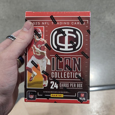 Panini NFL Icon Collection 2025 Trading Card Box 24 Cards American Football 2025