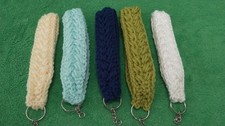 Wristlet Keychain Keyrings Key Fob Handmade Car Accessory Women Girls Gift Car