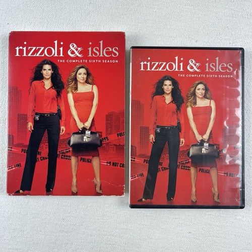 Rizzoli & Isles: Die komplette sechste Staffel (DVD, 2015) mit Schuber sehr gut