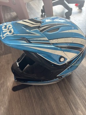 ANSR MOTOCROSS HELMET -QUAD -BMX -SIZE YM (49-50cm) AP-867 SEE DESCRIPTION
