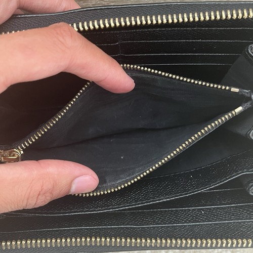 Portafoglio Dolce & Gabbana pelle saffiano nero lungo con zip e giro - con scatola - Foto 16 di 22