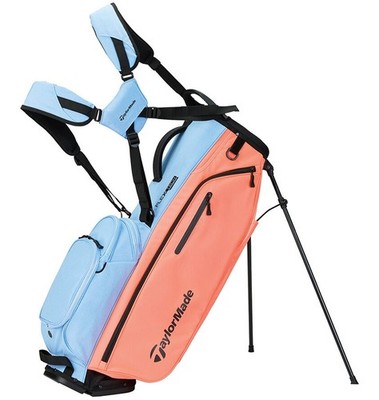 2025 TaylorMade Flextech Crossover Coral/Lite Blue 14 Way Stand