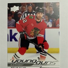 Upper Deck Series 2 Young Guns Nolan Allan #491 Chicago Blackhawks 2024-25