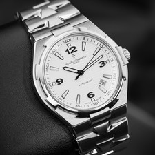 Vacheron Constantin Overseas Silver Complete With Box and Papers 47040/B01A-9093 12