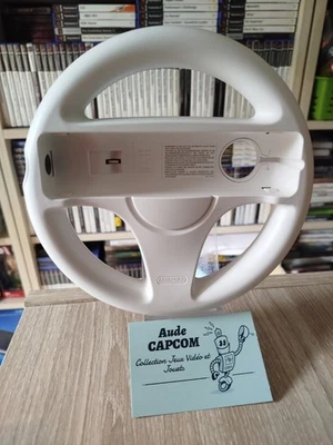 Nintendo Wii  [Volant officiel blanc] pour Manette Wiimote Mario Kart - Photo 1/3