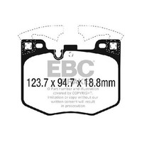 Bremsbelagsatz Scheibenbremse Vorne FüR BMW 8-Er G16 18 Bis 26 EBC Neu