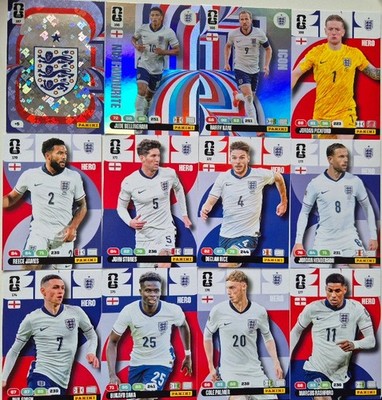 Panini Fifa World Cup 2026 12x  Teamcards England