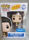 FUNKO POP WALMART EXCLUSIVE #1091 SEINFELD JERRY WITH PEZ DISPENSER NIB