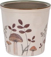 Clayre & Eef 6CELFJ0001L Dekoration Blumentopf Ø 17X16 Cm
