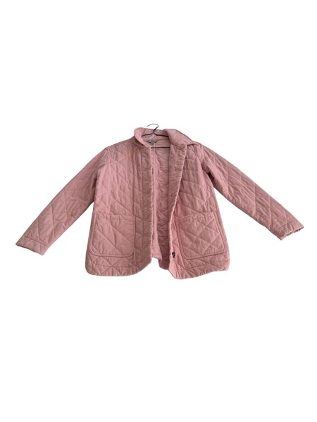 Suzanne Grae Womens Pink Padded Jacket Coat Size XXS Good Condition