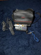 Sony CCD-TRV98 Hi8 Camcorder NightShot 560x W/bag Remote Cable Tested No Charger