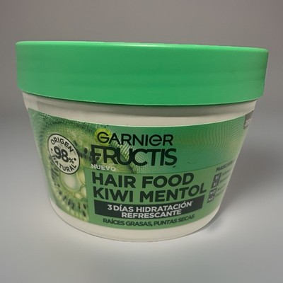 Garnier Fructis Hair Food Kiwi Mentol Hair Mask 350ml Moisturizing Cream