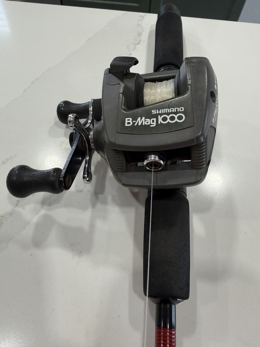 VINTAGE**Shimano Bantam B-Mag 1000 Quickfire Baitcast Combo