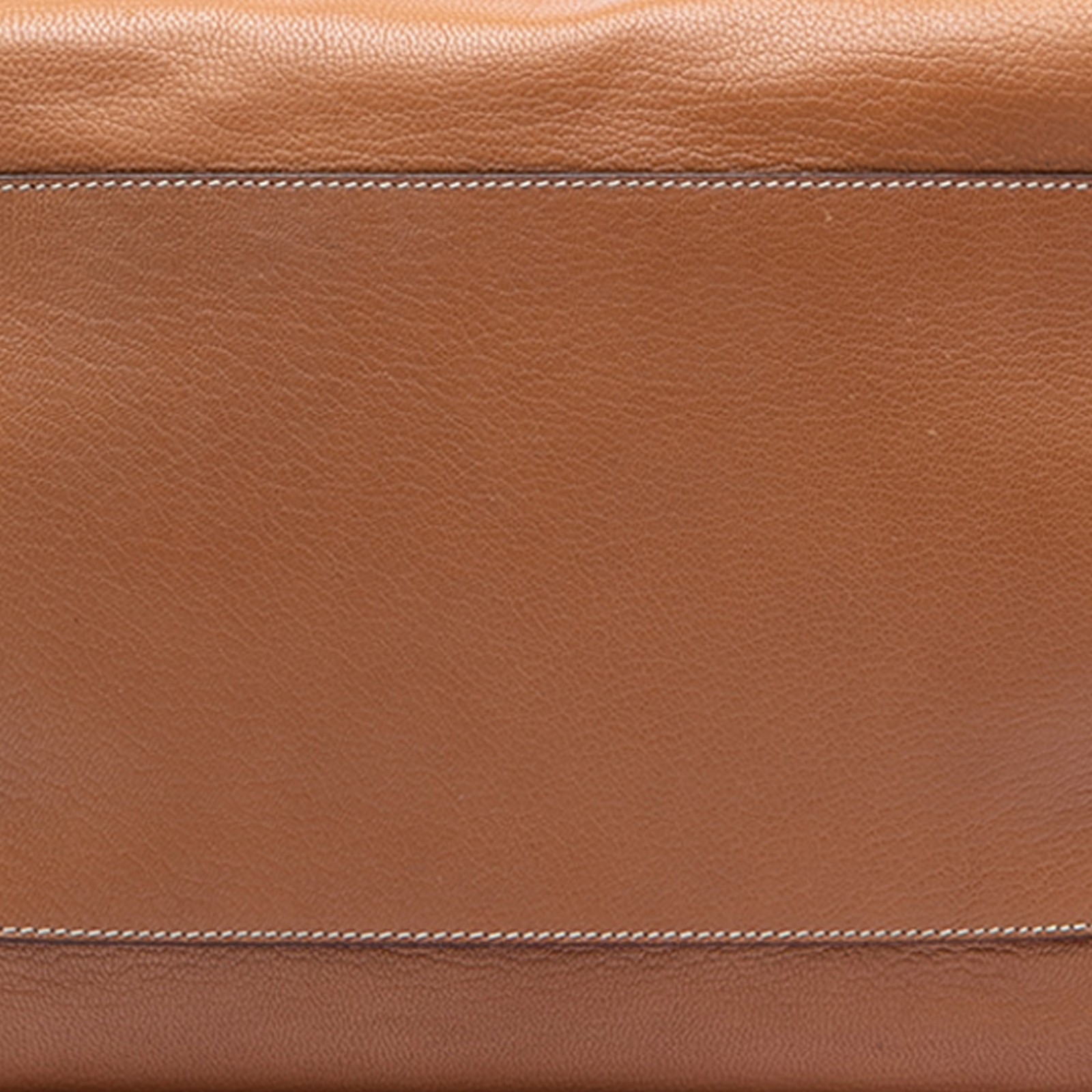 Authenticated Prada Goatskin Madras Cerniera Light Brown Leather Handbag thumbnail 6