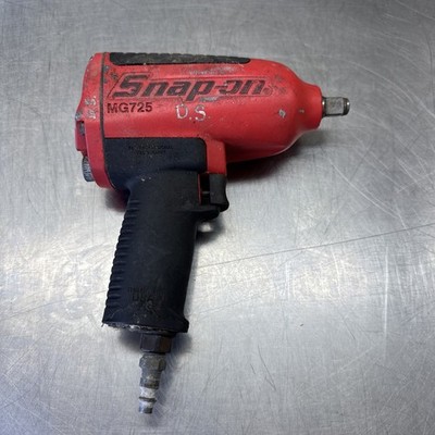 Snap-On Tools MG725 1/2'' Drive Heavy-Duty Air Impact Wrench Red