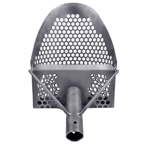 Dune Scoops Titanium 1.5mm Sand Scoop 10mm Holes w/ Collapsible Steel Handle - Picture 2 of 9
