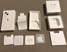 Boxes Only! Apple iPhone 13 Mini Starlight 25...