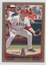 2012 Bowman Gold Border Mark Trumbo #156 0a7
