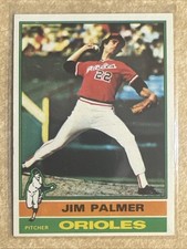 1976 Topps Jim Palmer #450 Baltimore Orioles