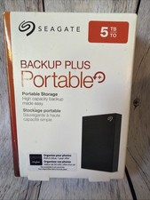 New Seagate 2.5" Backup Plus Portable 5TB