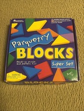 Kids Learning Games Parquetry Blocks Super Se...
