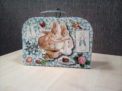 Peter Rabbit Aufbewahrungsbox/Lunchbox aus Pappe