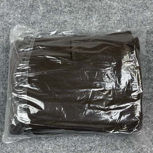 1620 Basic Work Hoodie Mens Large Brown Heavyweight Workwear Sweatshirt USA - Picture 3 of 6