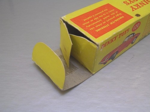 Dinky Toys 120 Jaguar E Type made in England Box Only Complete Original Box - Picture 5 of 8