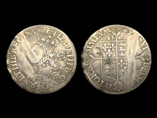Elizabeth I Milled Sixpence mm. Star Broad Bust D 1562 - F - Scarce