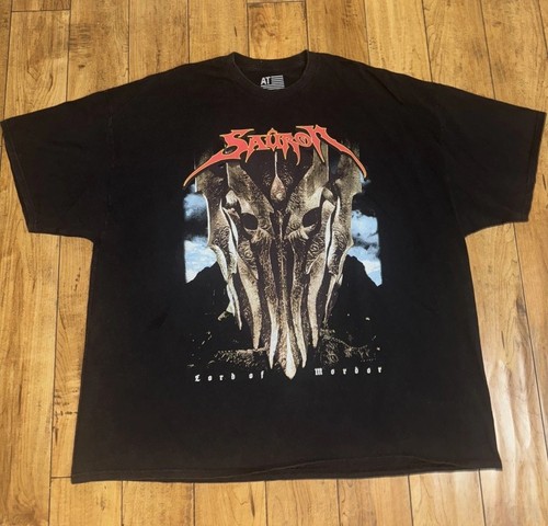 Lord Of The Rings Sauron T-Shirt Mens 3XL Black 28x31.5